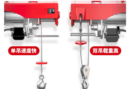 評價小型電動葫蘆吊機質(zhì)量好壞的6個方面